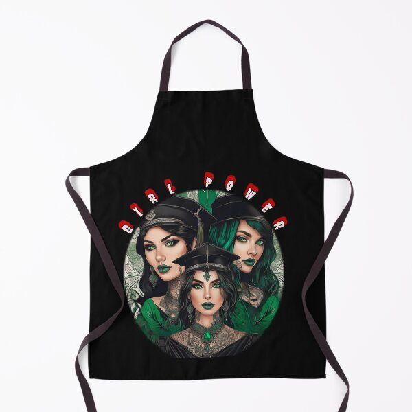 Item preview, Girl power, green eyed graduates, emeralds and tattoos a strong women designed and sold by sailorsam1805.