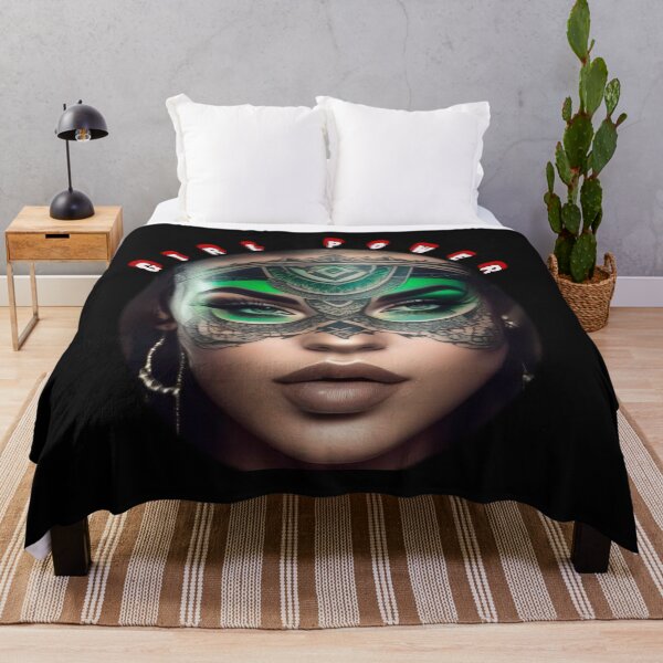 Item preview, Girl power, green eyed classic beauty, emeralds and tattoos a strong women designed and sold by sailorsam1805.