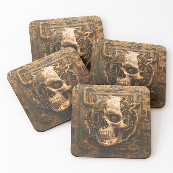Item preview, Steampunk Skull Industrial Design designed and sold by KatanaCreative.