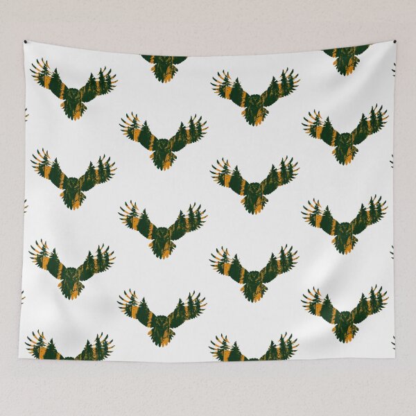 Item preview, Wild Flying Owl designed and sold by PlanetMarker.
