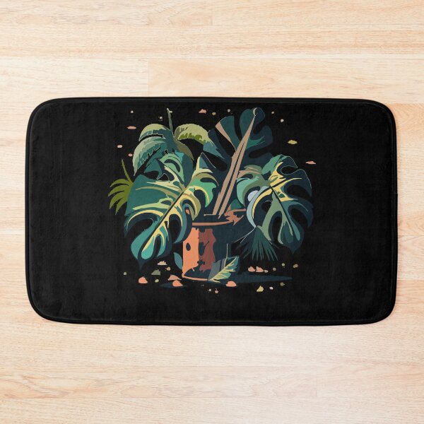 Item preview, Monstera - a plant with large perforated leaves designed and sold by desinganddecor.