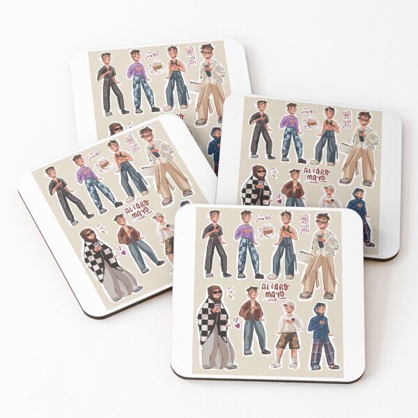 Item preview, alvaro mayo ot2023 - sticker pack 2/2 - moments designed and sold by wolfieposey-9.