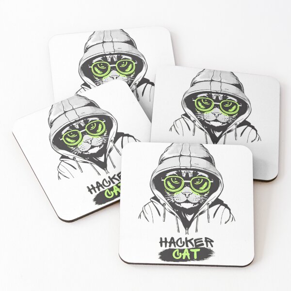 Item preview, Hacker Cat designed and sold by EpicBeastShop.