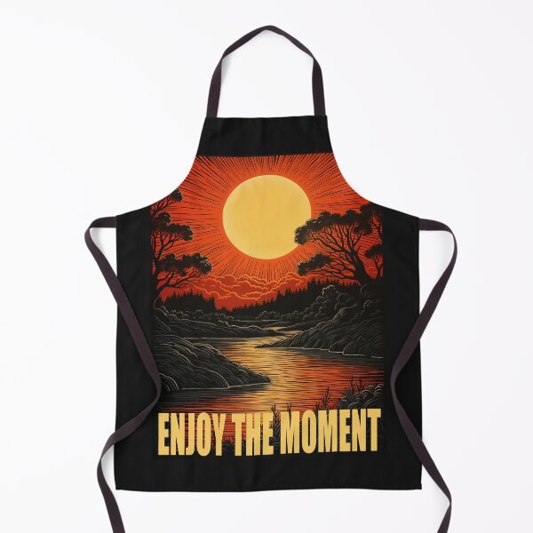 Item preview, Retro Sunset Enjoy The Moment designed and sold by sheprint.