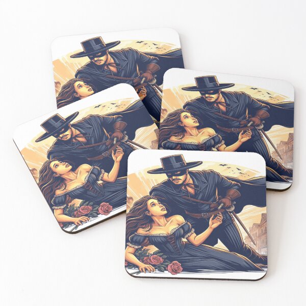 Item preview, Zorro Saves a lady from trouble designed and sold by Expressions-Sel.
