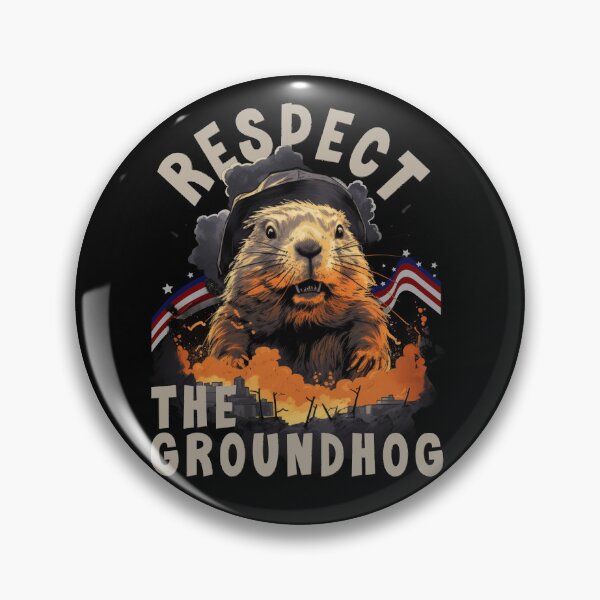 Item preview, Respect The Groundhog Funny Gift For February designed and sold by Chmielayka.
