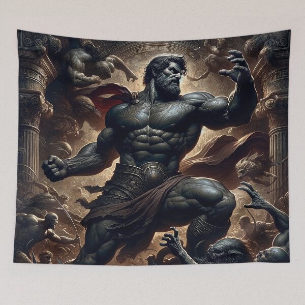 Item preview, Theseus - The courageous conqueror of the Minotaur designed and sold by darkfantasy-atk.