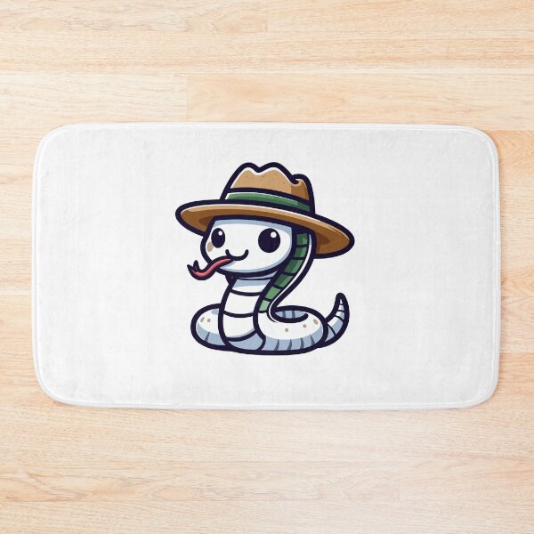 Item preview, Stylish Cobra with Hat designed and sold by ArtfulWeave.