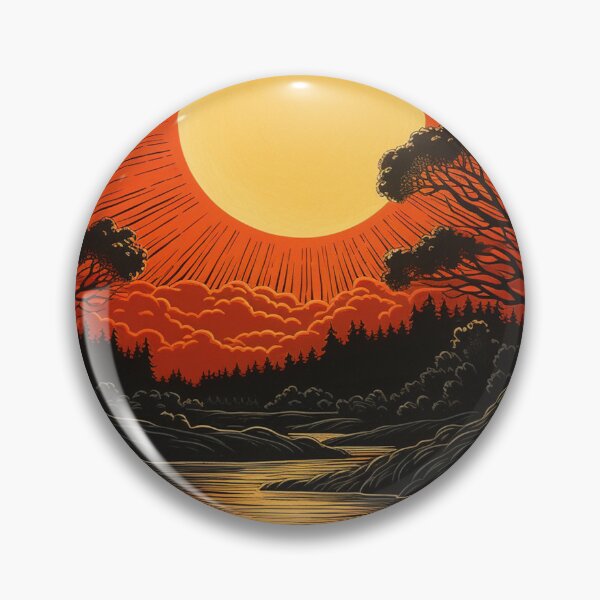 Item preview, Retro Sunset Enjoy The Moment designed and sold by sheprint.