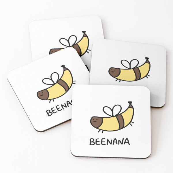 Item preview, Beenana - Banana Pun Bee designed and sold by snoozybun.