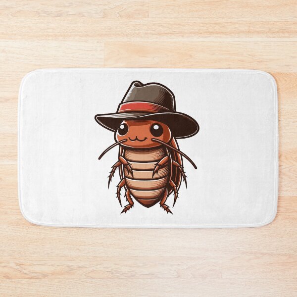 Item preview, Stylish Cockroach with Hat designed and sold by ArtfulWeave.
