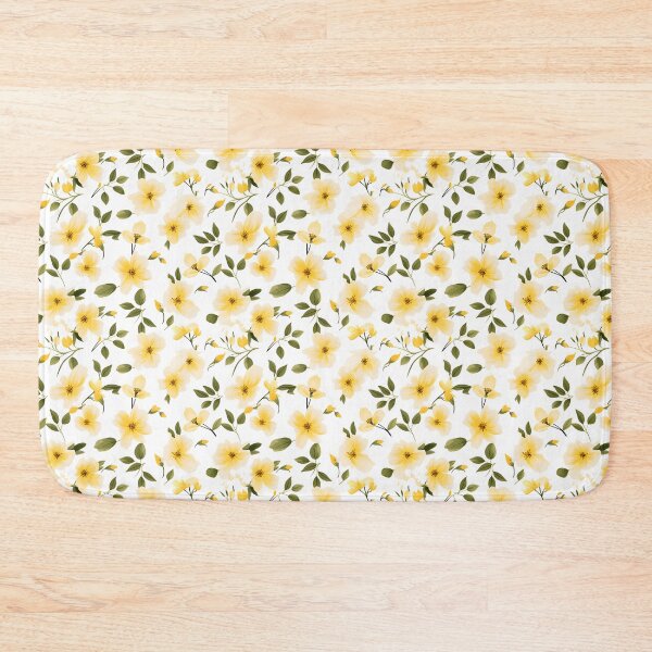 Item preview, Yellow lris flower seamless pattern designed and sold by varinchai.