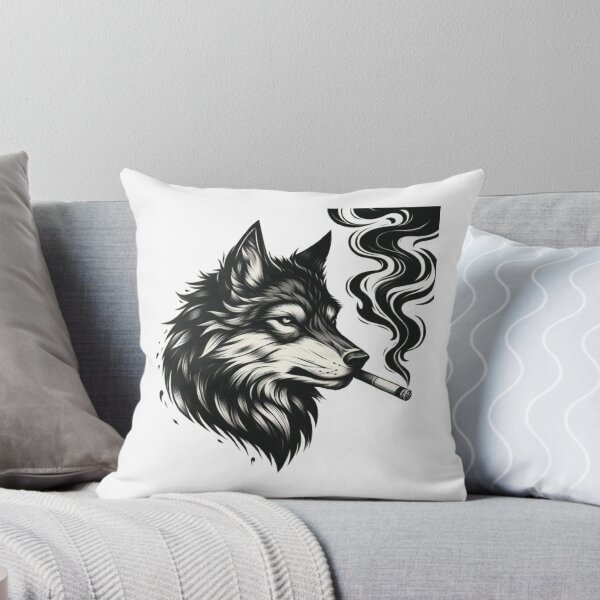 Item preview, The wolf that smokes designed and sold by Kenji11.