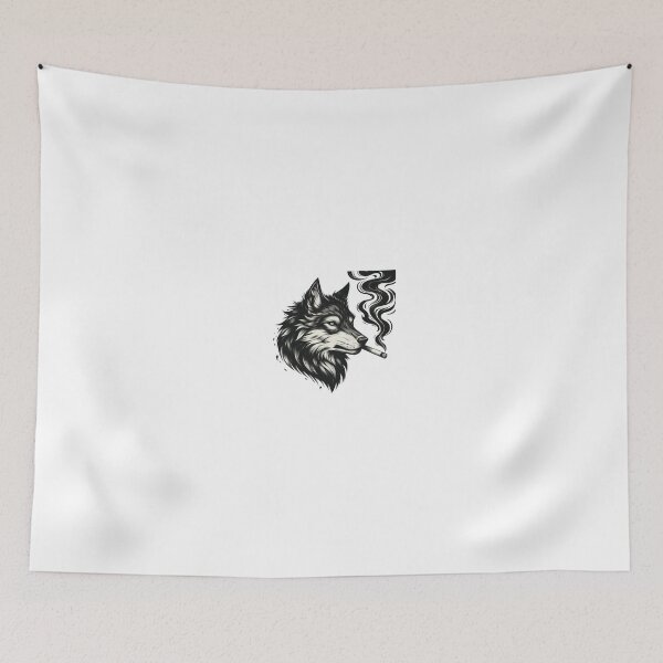 Item preview, The wolf that smokes designed and sold by Kenji11.