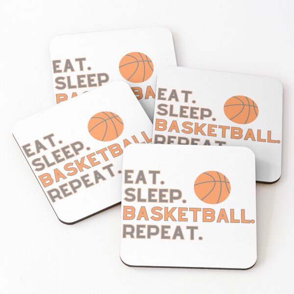 Item preview, Eat Sleep Basketball Repeat | Sports | Hoop | Ball Is Life designed and sold by ShopCoolStop.