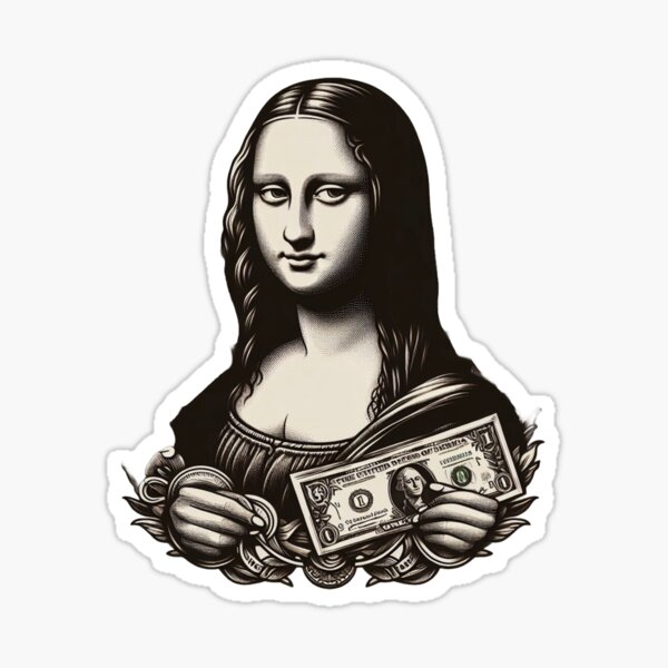 Item preview, Mona Lisa designed and sold by Greydate.