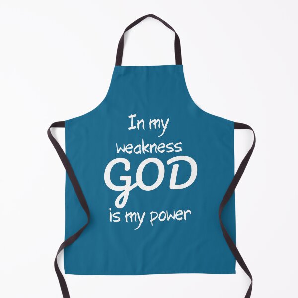 Item preview, In My Weakness God Is My Power designed and sold by Tripp Art Studio.