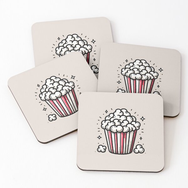 Item preview, Bucket of Popcorn designed and sold by AmberRoseWrites.