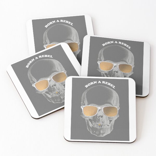 Item preview, Born a Rebel Skull designed and sold by AnatomicalStyle.