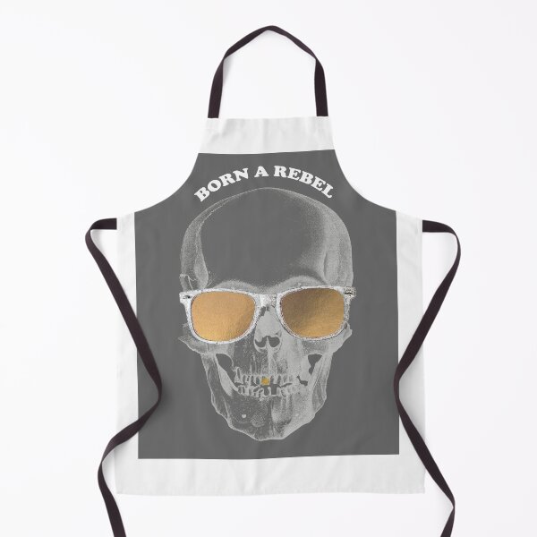 Item preview, Born a Rebel Skull designed and sold by AnatomicalStyle.