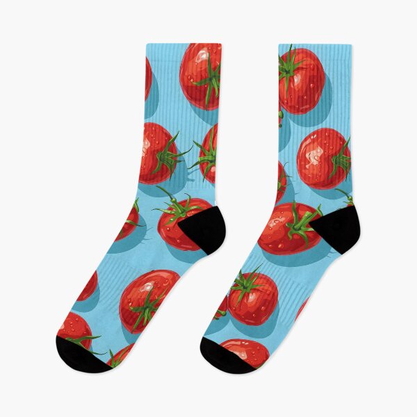 Item preview, Blue Horizon Harvest: Tomatoes in Tranquil Hues designed and sold by PixelCatalyst.