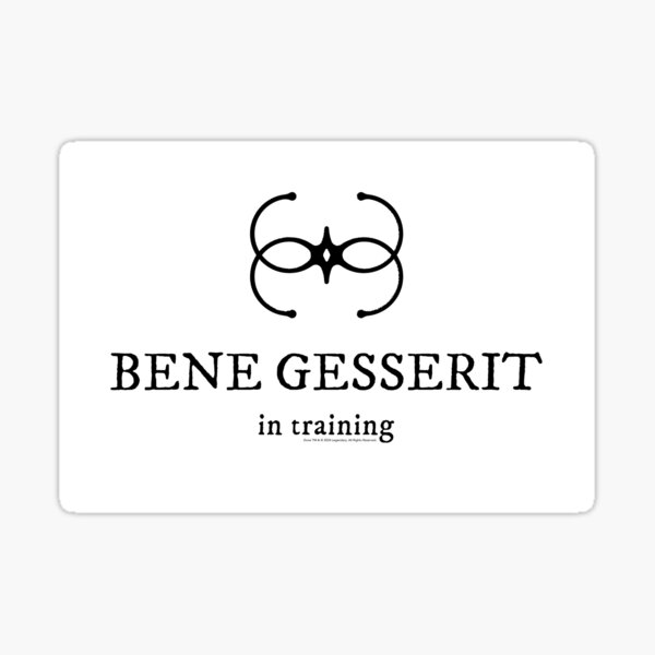 Item preview, Bene Gesserit in Training, Dune movie (light backgrounds) designed and sold by Markadesign.