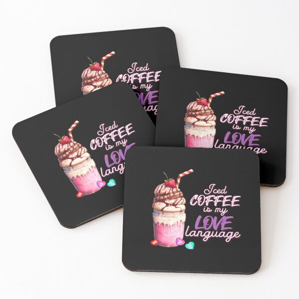 Item preview, Iced coffee is my love language designed and sold by Monika-art.