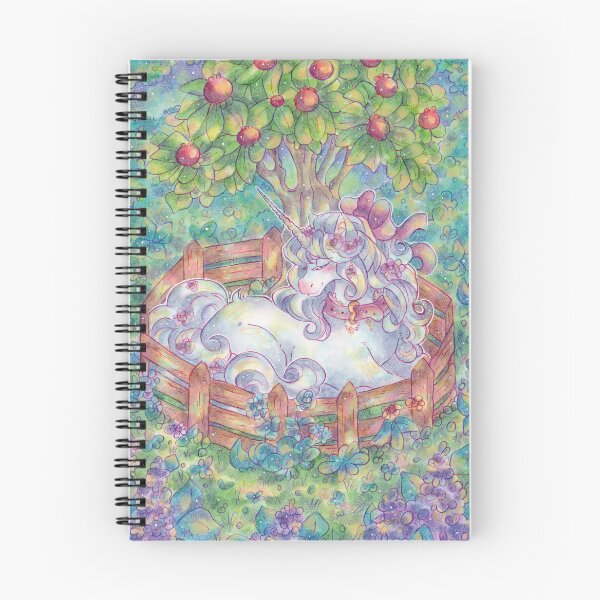 Item preview, El unicornio descansa en un jardín. designed and sold by Monniponi.