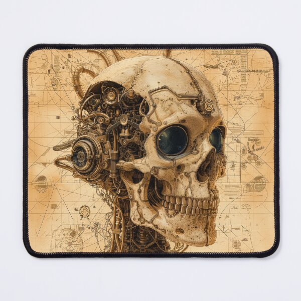Item preview, Steampunk Skull Industrial Detailed Design designed and sold by KatanaCreative.