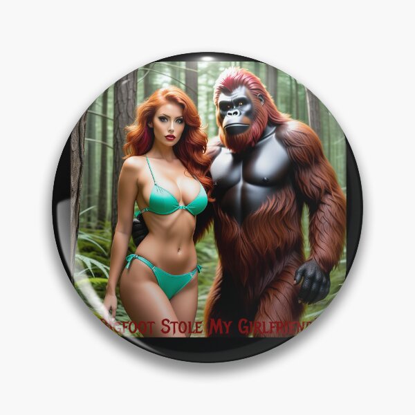 Item preview, Bigfoot Stole My Girlfriend! designed and sold by FatCatStudios.