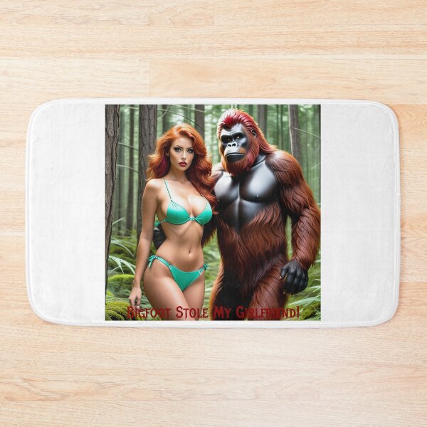 Item preview, Bigfoot Stole My Girlfriend! designed and sold by FatCatStudios.