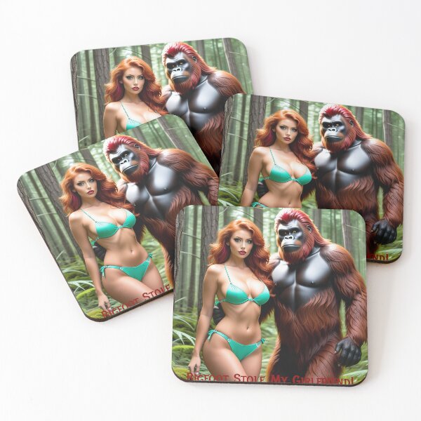 Item preview, Bigfoot Stole My Girlfriend! designed and sold by FatCatStudios.
