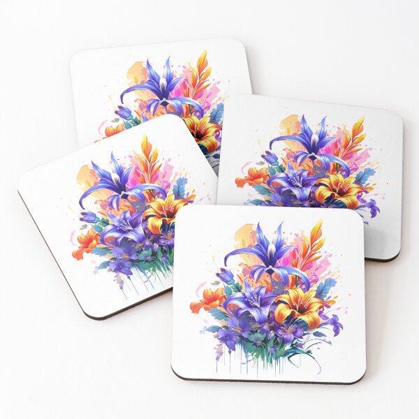 Item preview, Flower bouquet watercolor designed and sold by JimmySom.