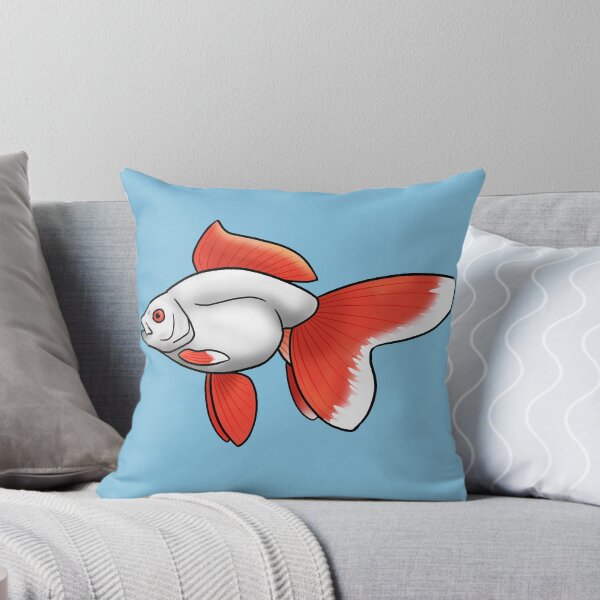 Item preview, Red and White Fantail Goldfish designed and sold by skipjaw.