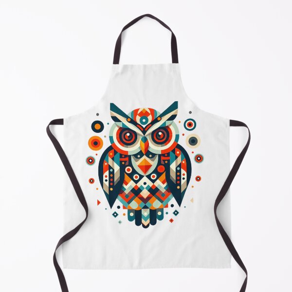 Item preview, Geometric owl designed and sold by Alibeyoglu.