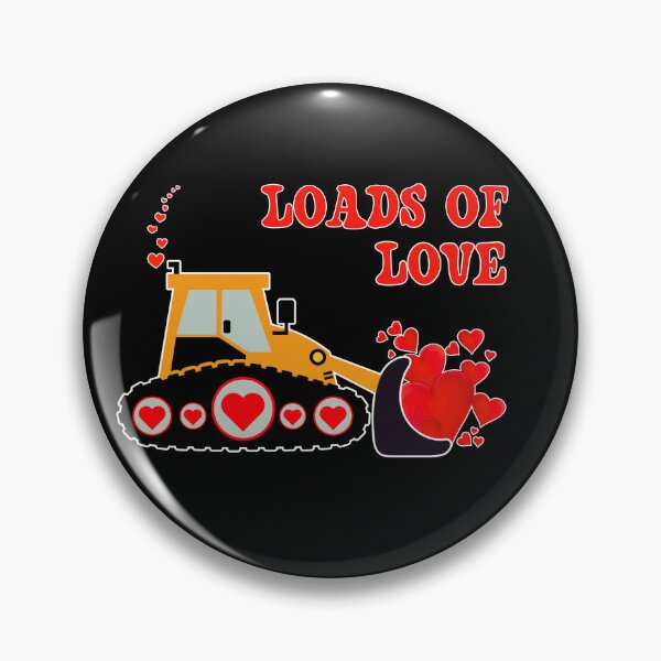 Item preview, Loads Of Love Toddler Valentine's Excavator  designed and sold by Chmielayka.
