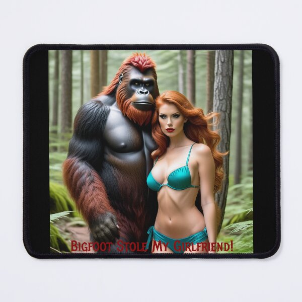 Item preview, Bigfoot Stole My Girlfriend! designed and sold by FatCatStudios.