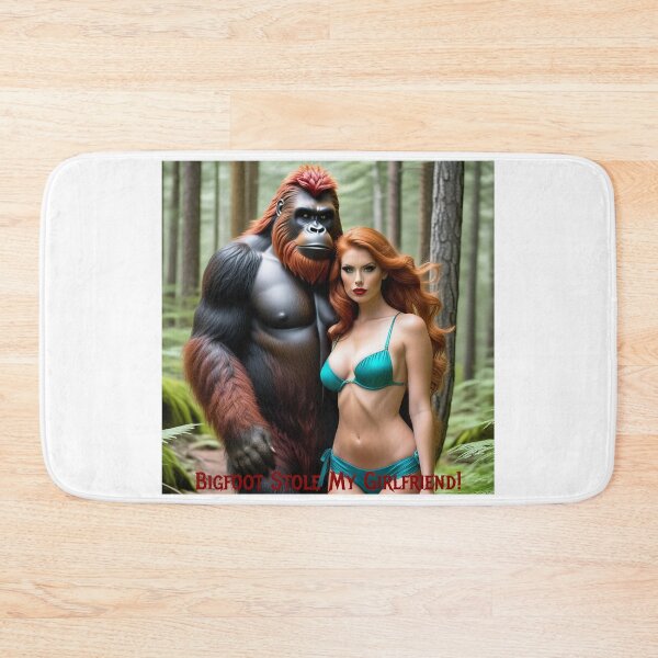 Item preview, Bigfoot Stole My Girlfriend! designed and sold by FatCatStudios.