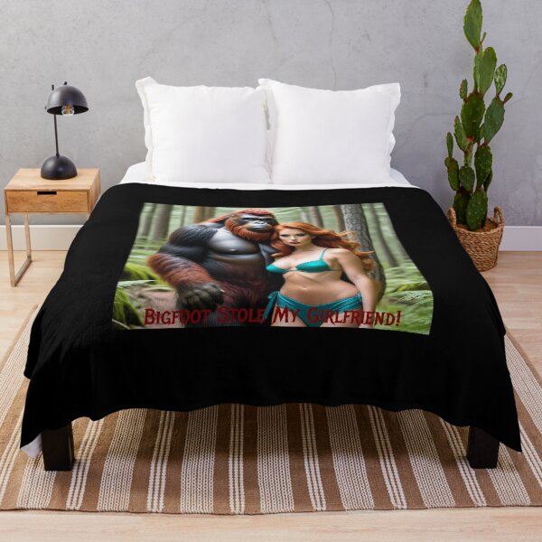Item preview, Bigfoot Stole My Girlfriend! designed and sold by FatCatStudios.