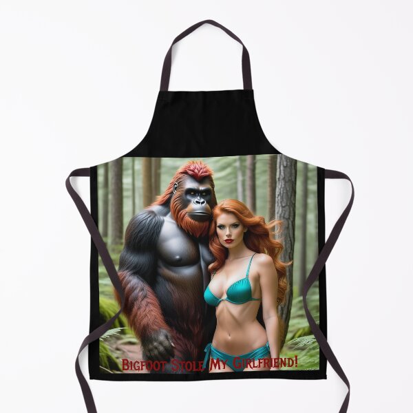 Item preview, Bigfoot Stole My Girlfriend! designed and sold by FatCatStudios.