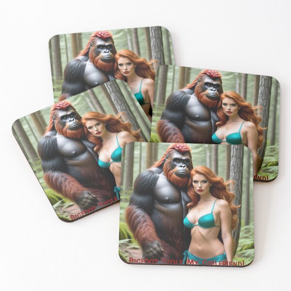 Item preview, Bigfoot Stole My Girlfriend! designed and sold by FatCatStudios.