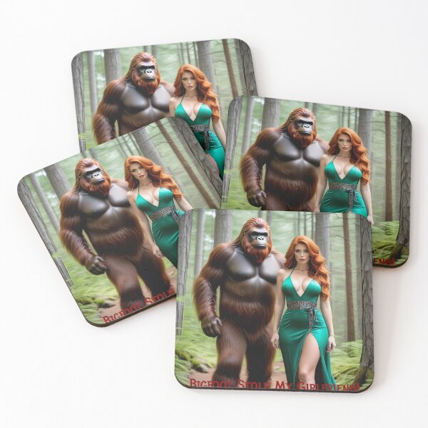 Item preview, Bigfoot Stole My Girlfriend! designed and sold by FatCatStudios.