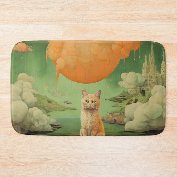 Item preview, Surreal Cat Art designed and sold by KookyStudioArt.