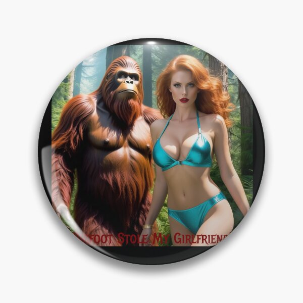 Item preview, Bigfoot Stole My Girlfriend! designed and sold by FatCatStudios.