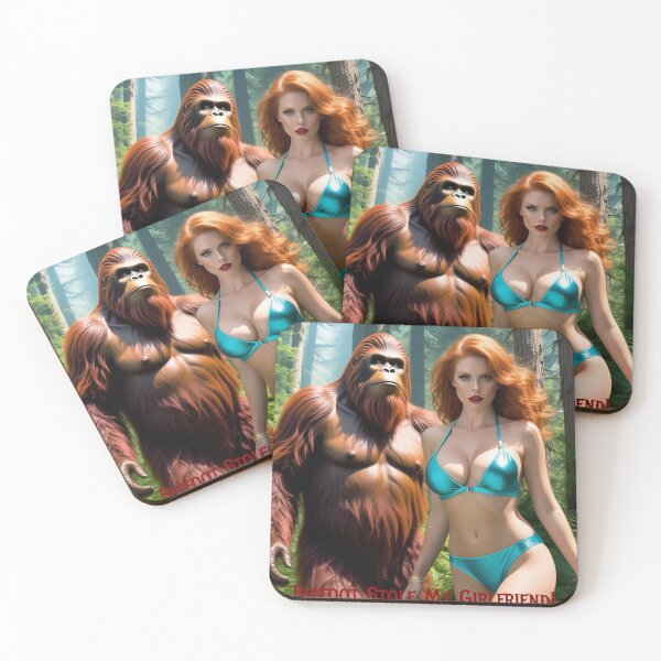 Item preview, Bigfoot Stole My Girlfriend! designed and sold by FatCatStudios.