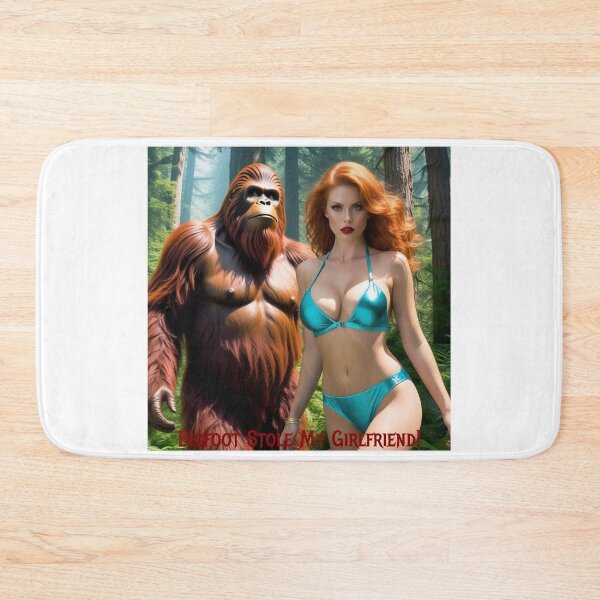 Item preview, Bigfoot Stole My Girlfriend! designed and sold by FatCatStudios.