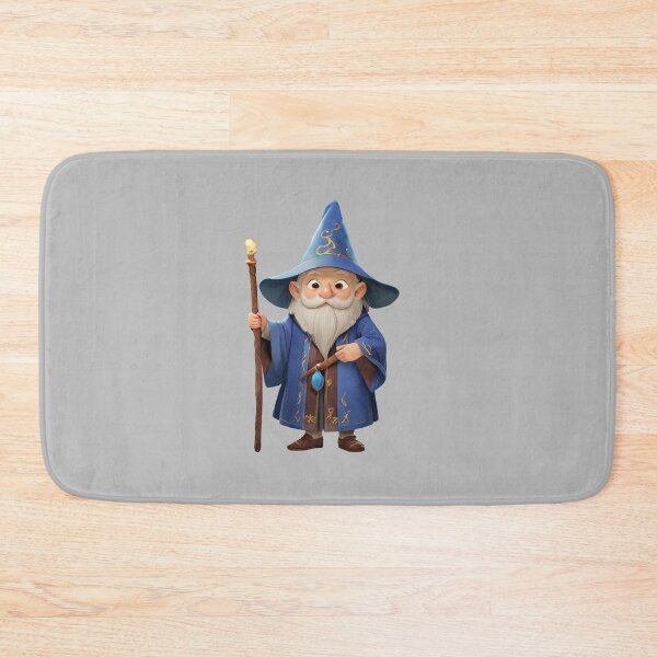 Item preview, Blue wizard designed and sold by ElderDruidArt.