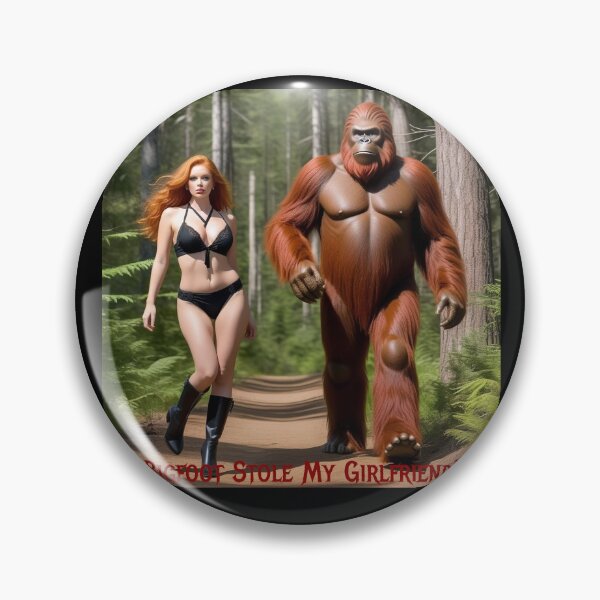 Item preview, Bigfoot Stole My Girlfriend! designed and sold by FatCatStudios.