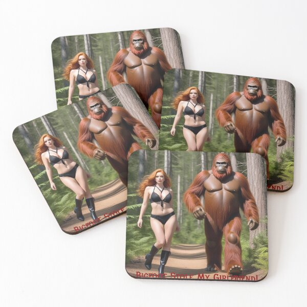 Item preview, Bigfoot Stole My Girlfriend! designed and sold by FatCatStudios.