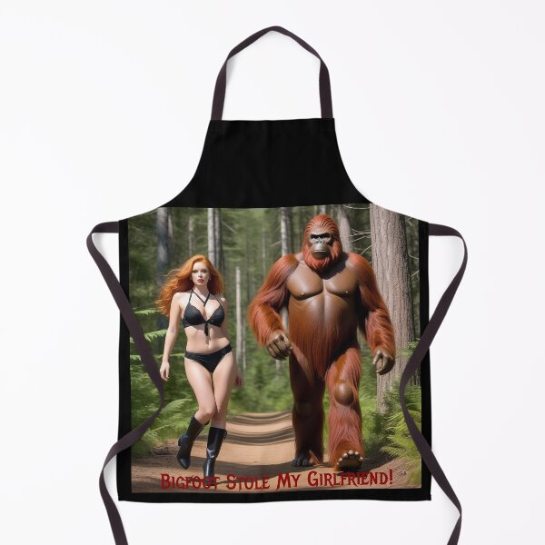 Item preview, Bigfoot Stole My Girlfriend! designed and sold by FatCatStudios.